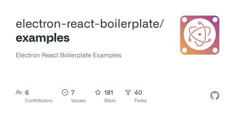 electron react boilerplate.